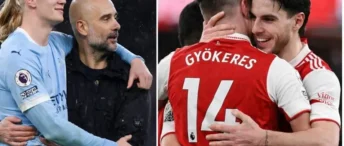 AI tips Man City to nick the title from Arsenal in a photo finish