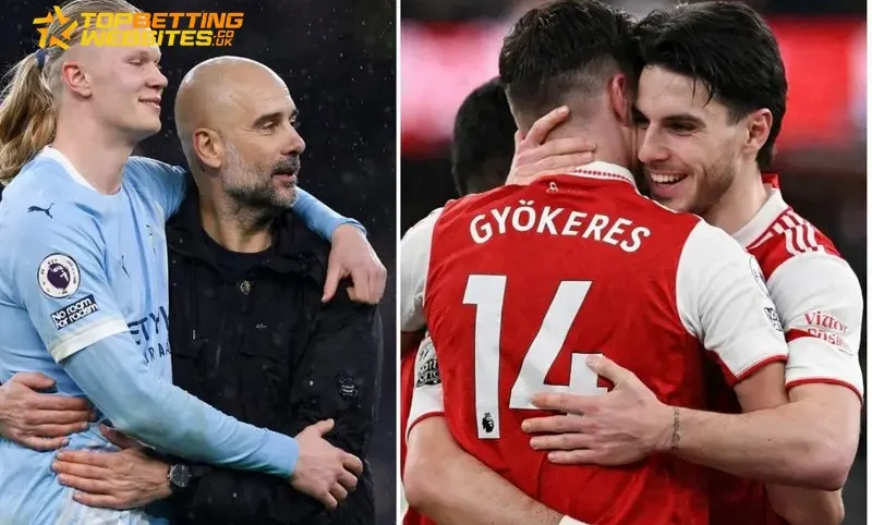 AI tips Man City to nick the title from Arsenal in a photo finish