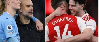 AI tips Man City to pinch the title on goal difference after knife-edge run-ins