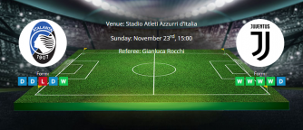 Tips for Atlanta vs Juventus on 23 November 2019 - Serie A