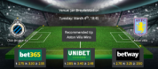 Club brugge vs Aston Villa