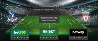 Crystal Palace vs Liverpool - Preview & Betting Tips - 27/09/25