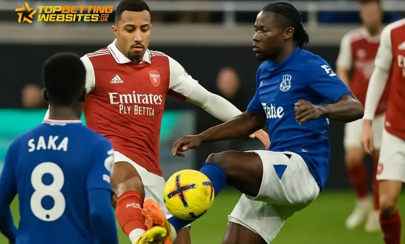 VAR storm at Hill Dickinson as Arsenal edge Everton to sit top for Christmas