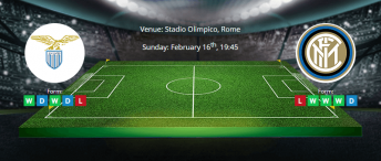Tips for Lazio vs Inter Milan on 16 February 2020 - Serie A