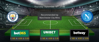 Manchester City vs Napoli - Preview & Betting Tips - 18/09/25