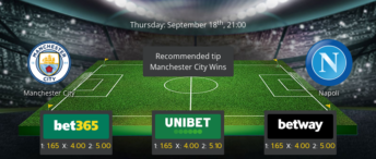 Manchester City vs Napoli - Preview & Betting Tips - 18/09/25