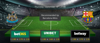 Newcastle United vs Barcelona - Preview & Betting Tips - 18/09/2025