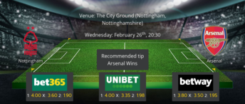 Nottingham Forest vs Arsenal