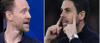 Tom Hiddleston’s Pep Talk Has Arsenal Believing — And Piers Morgan’s All For It