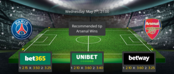 PSG vs Arsenal - Preview & Betting Tips - 07/05/25