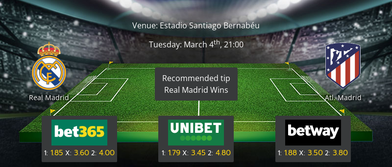 Real Madrid vs Atletico Madrid
