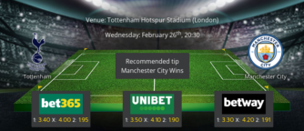 Tottenham vs Man City