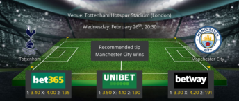 Tottenham vs Man City